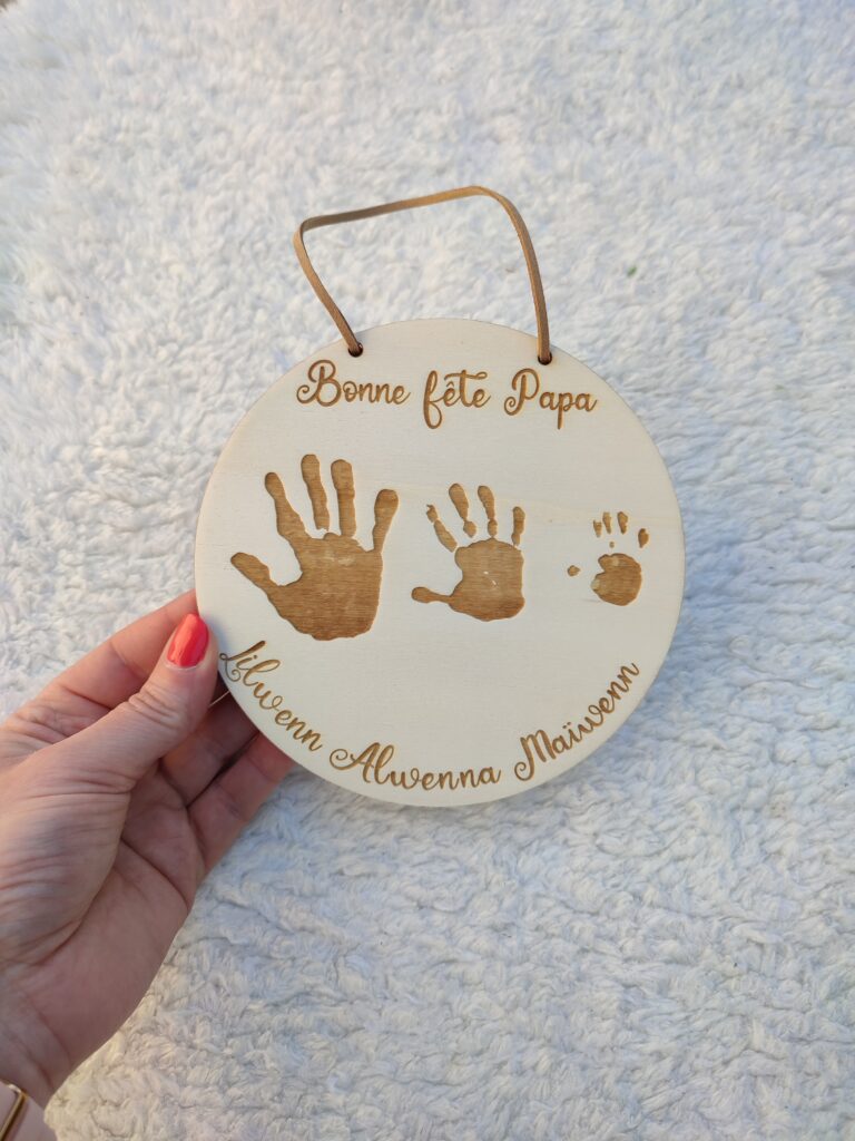 plaque empreinte